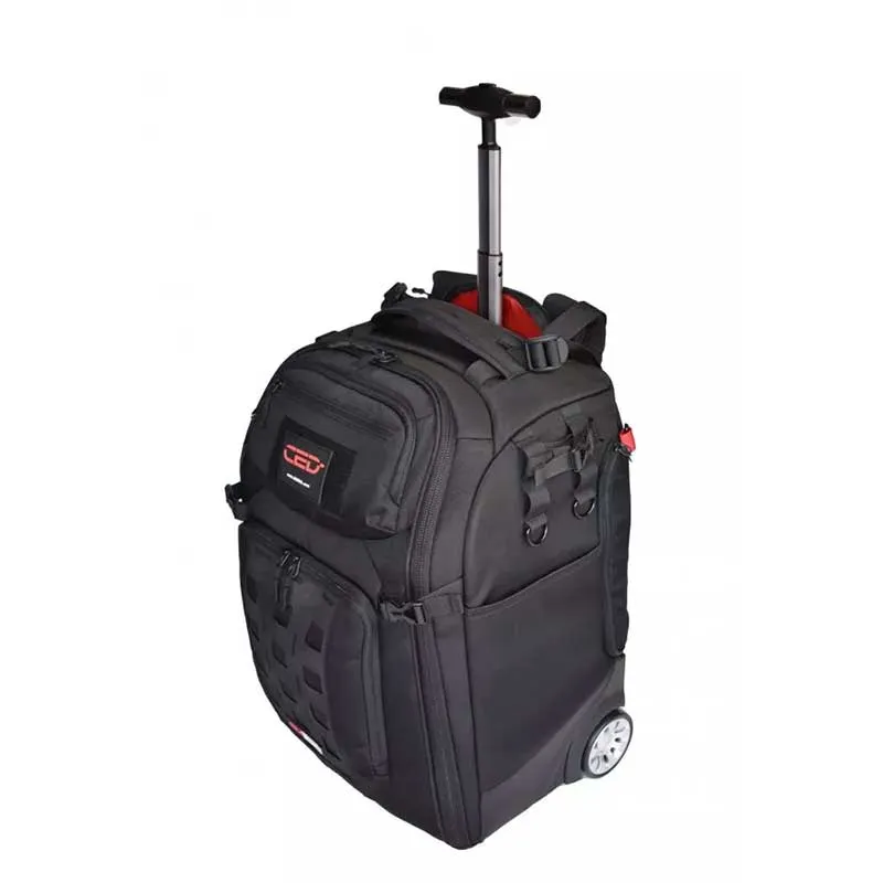 Shooting backpack on wheels - black - dimensions 54 x 32 x 36 cm - CED, image 10 of 15
