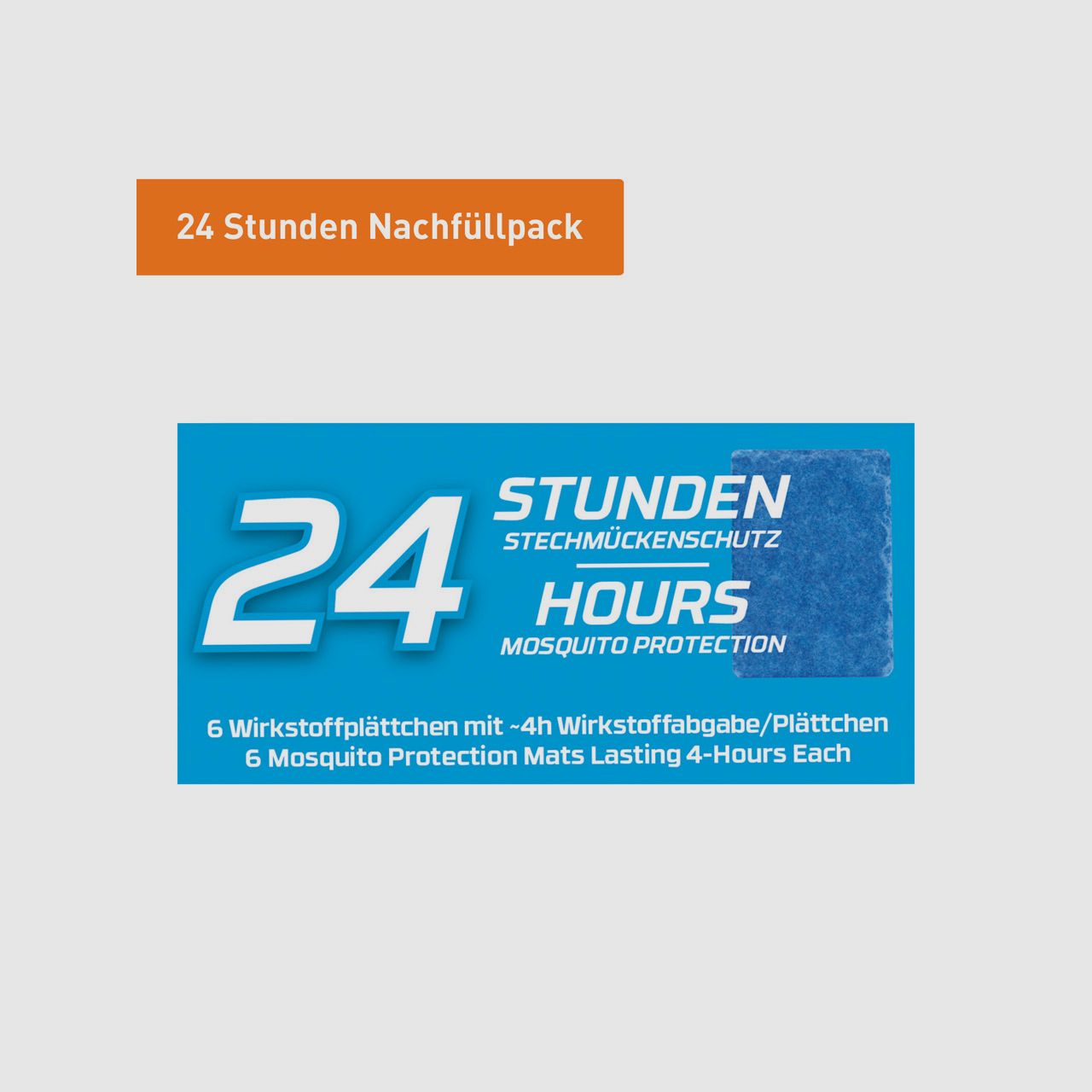 MĂĽckenabwehr 24 Stunden Backpacker NachfĂĽllpack Thermacell M-24, wirksamer MĂĽckenschutz, 20 qm Schutzzone