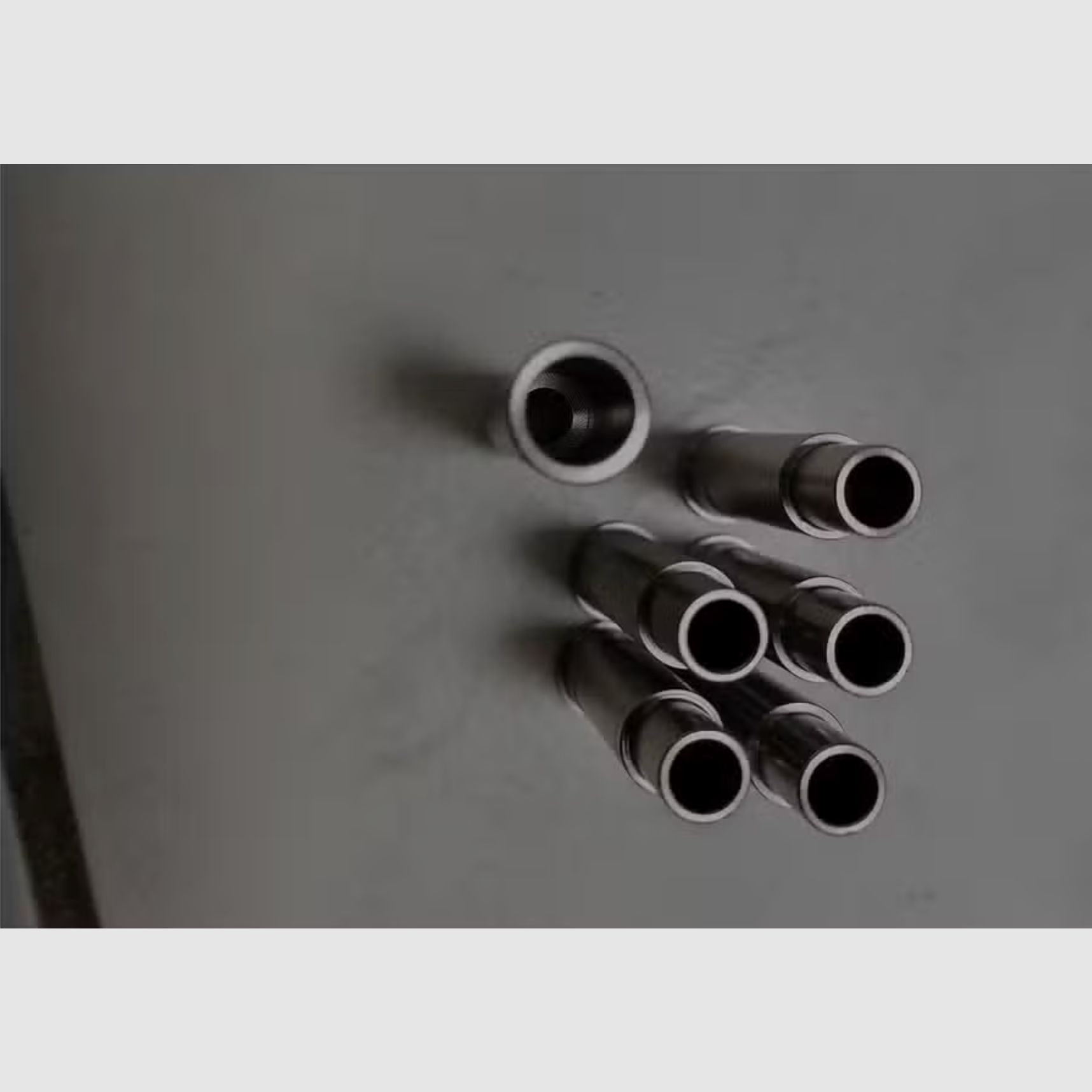 6x LEP stainless steel buffer cartridge for struck cartridges suitable for ME Bull Barrel and/or ME Single Action Army SAA revolver