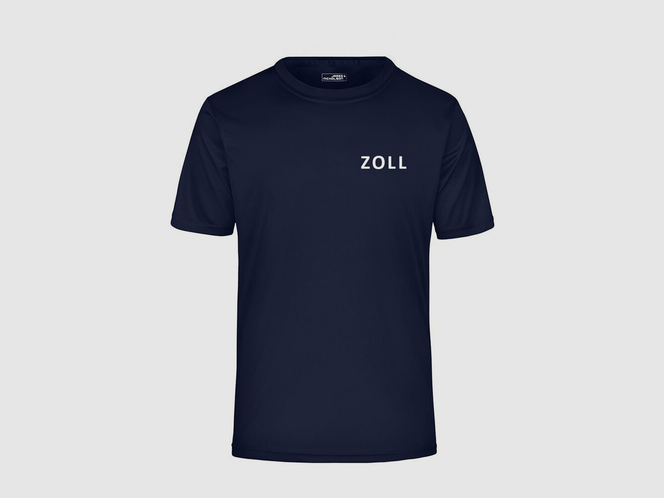 OBRAMO Funktionsshirt ZOLL met rugdruk XL