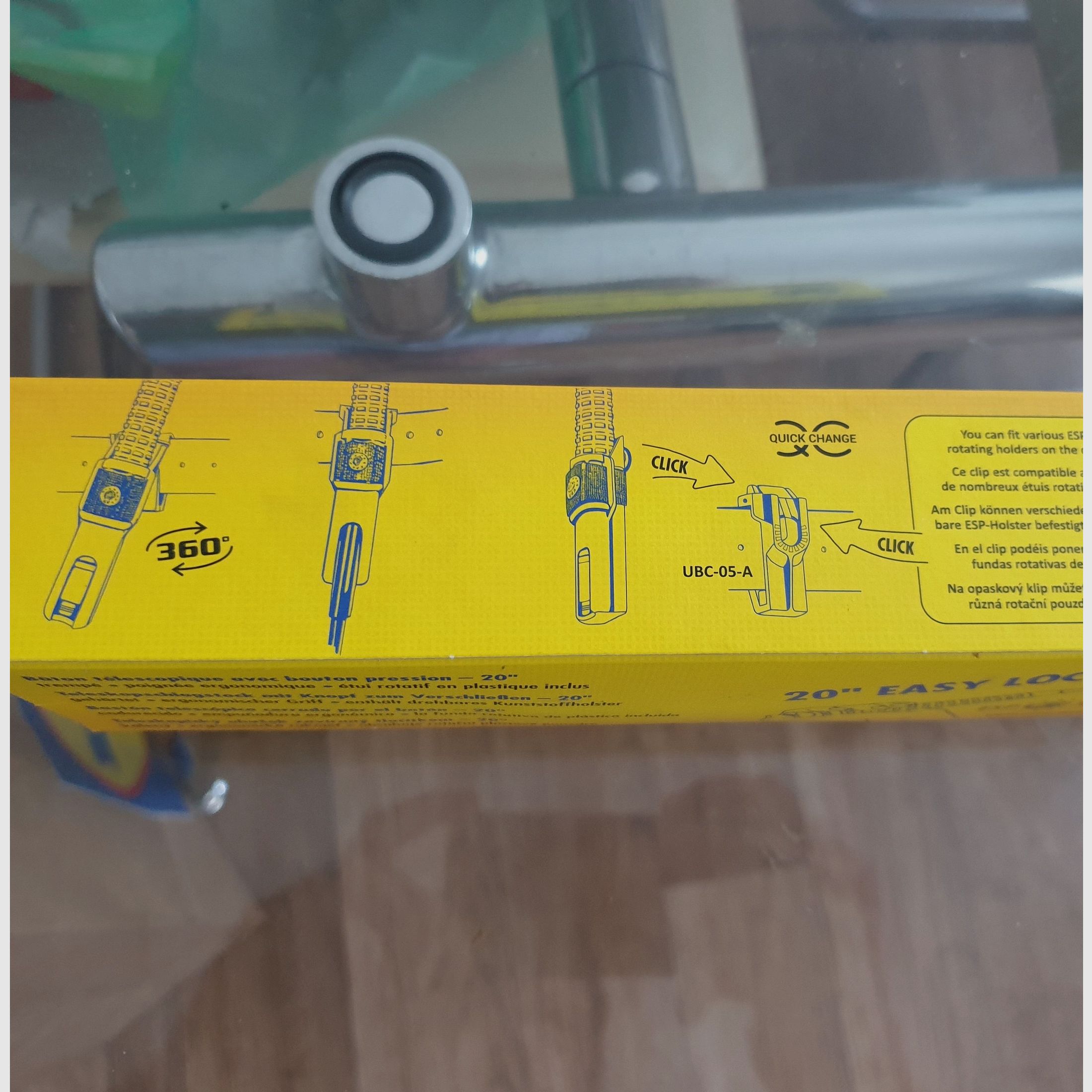 ESP telescopic baton 20", new, original packaging