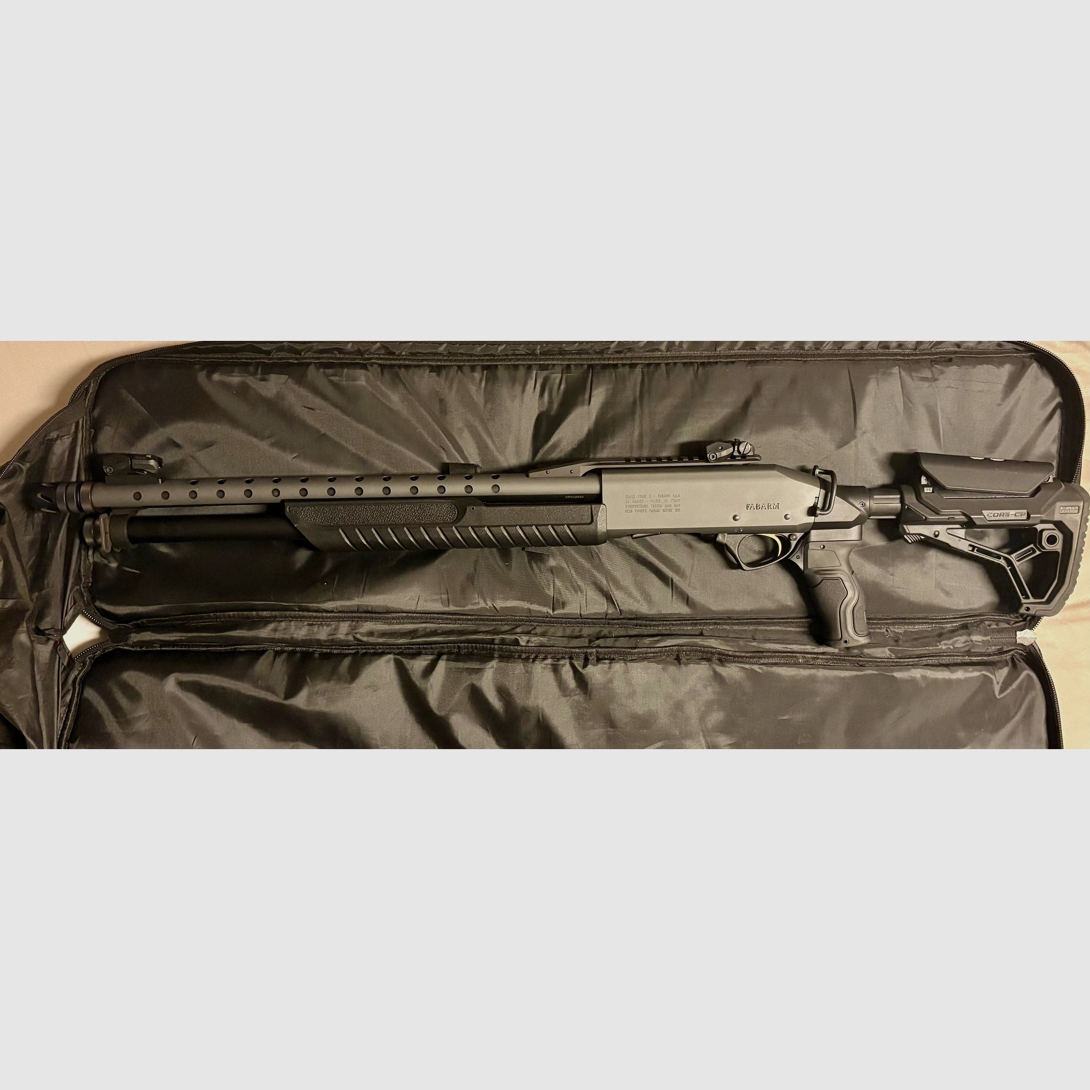 FABARM SDASS Pro Telescopic STAGE 2 – Cal. 12/76 – Ensemble complet incluant sac & optique