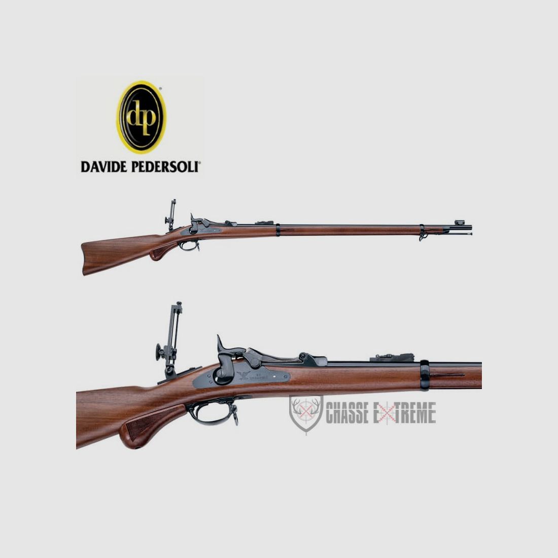 Fucile PEDERSOLI Springfield Tradoor Cal 45-70, immagine 3 di 3