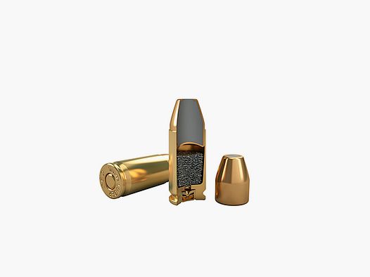 Magtech 9mm Luger 95GR JSP Plat sans rainures 50 cartouches