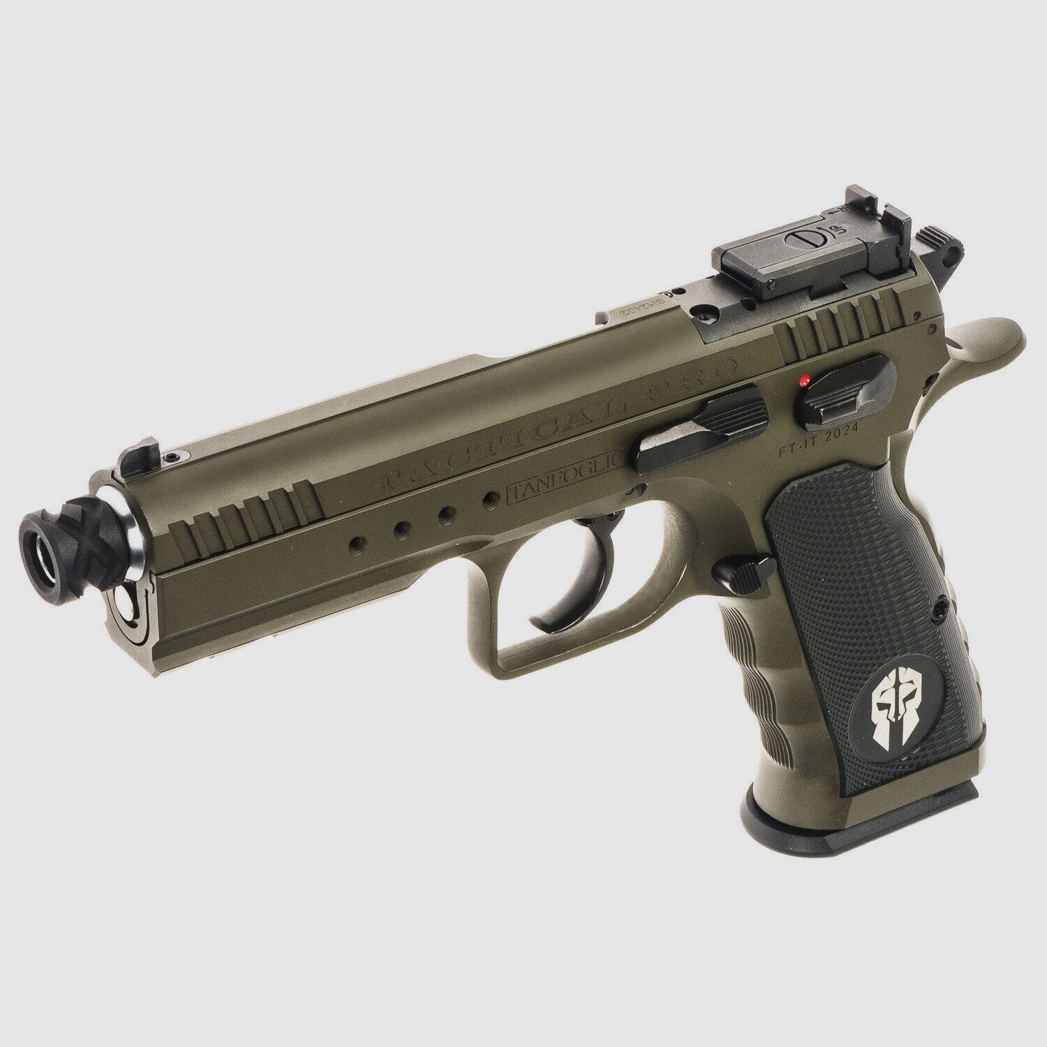Pistola Tanfoglio Tactical PRO 9×19 Verde 2026, immagine 4 di 8