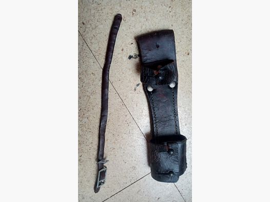 Leder-frog en handvat defect // AK 6h3 bajonet Roemenië