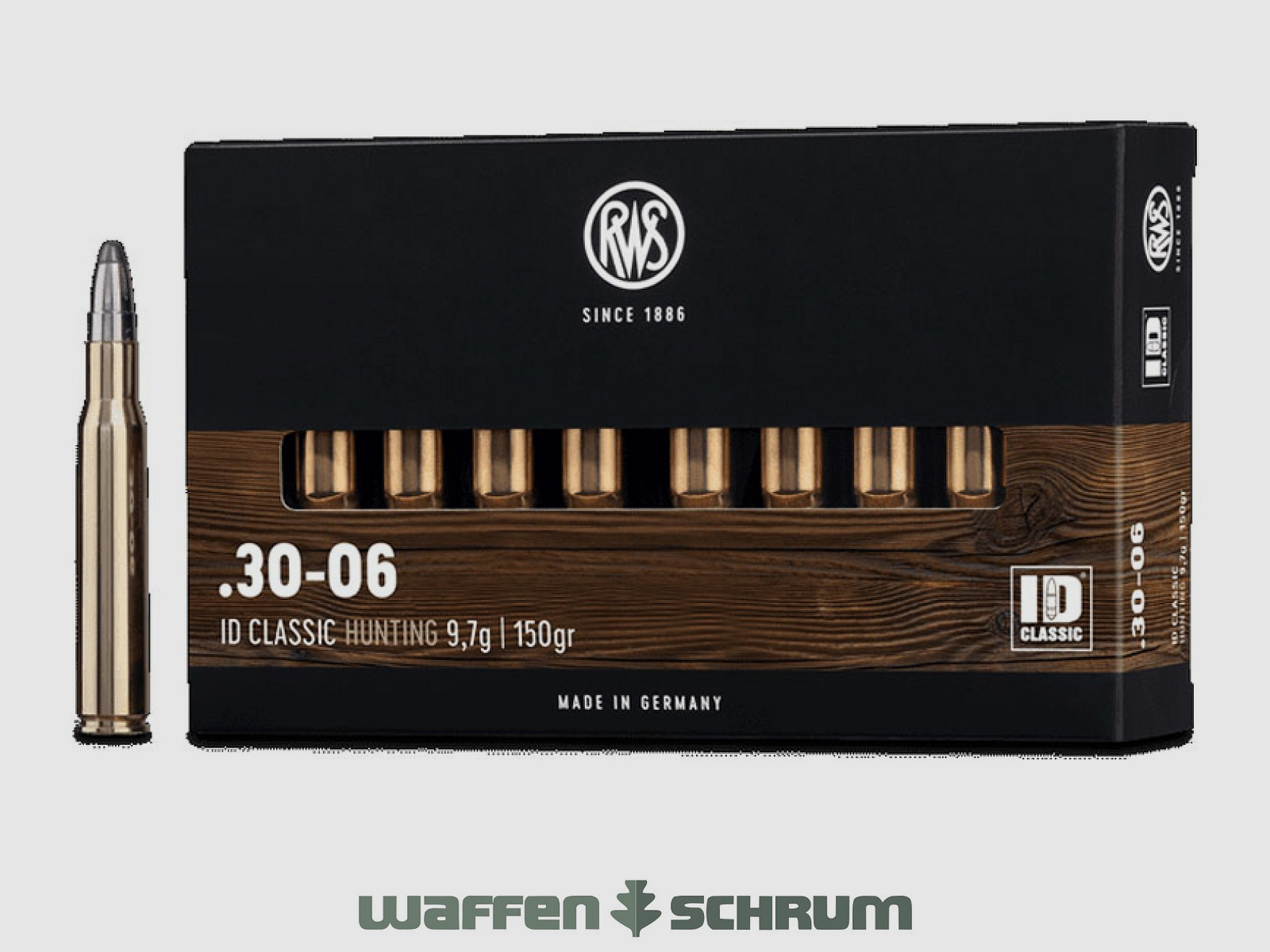 RWS ID Classic 9.7g - 150gr .30-06Spring