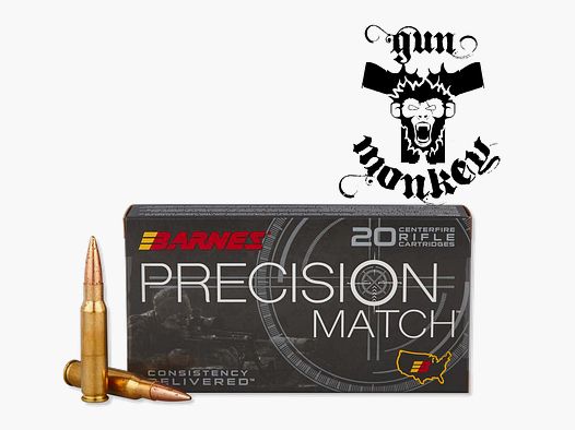 Amunicja kulowa Barnes kal. .308Win 11,3g/175gr Precision Match OTM (1op = 20szt)