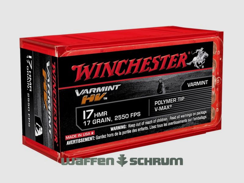Winchester Varmint HV 1,1g - 17gr .17HMR