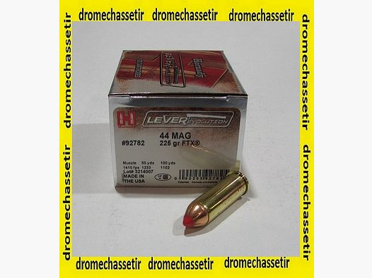 PUDEŁKO 20 PATRON HORNADY 44REMINGTON MAGNUM 225GR FTX 92782