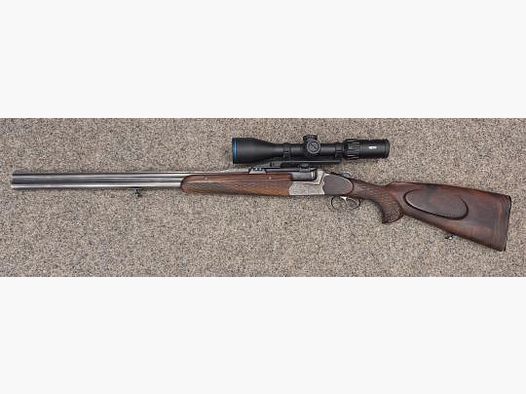 Bockbüchsflinte Burgsmüller Kal. 7x57R 16/70