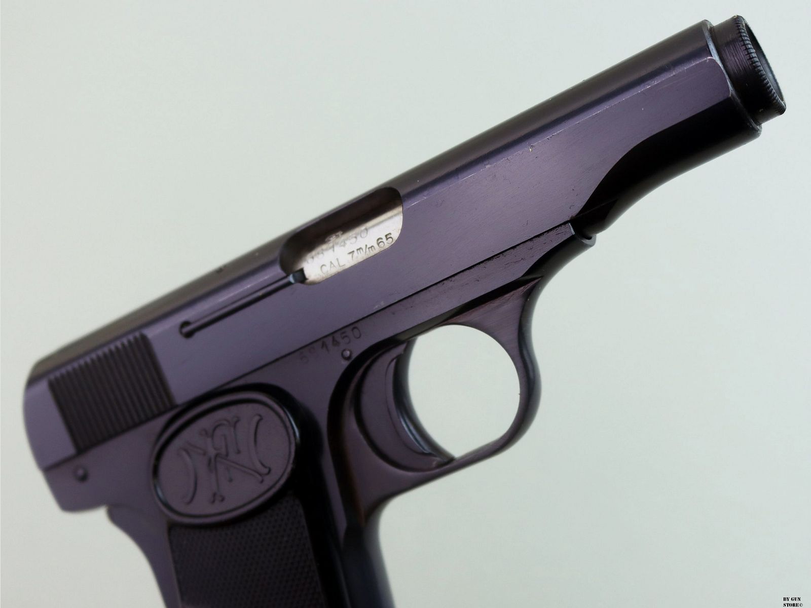 Pistol F.N. Browning mod. 10 cal. 7.65 mm mat. 681450, image 7 of 8