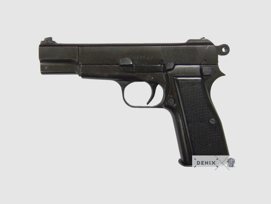 Decoratieve replica Denix van het GP35-pistool, afbeelding 1 van 8