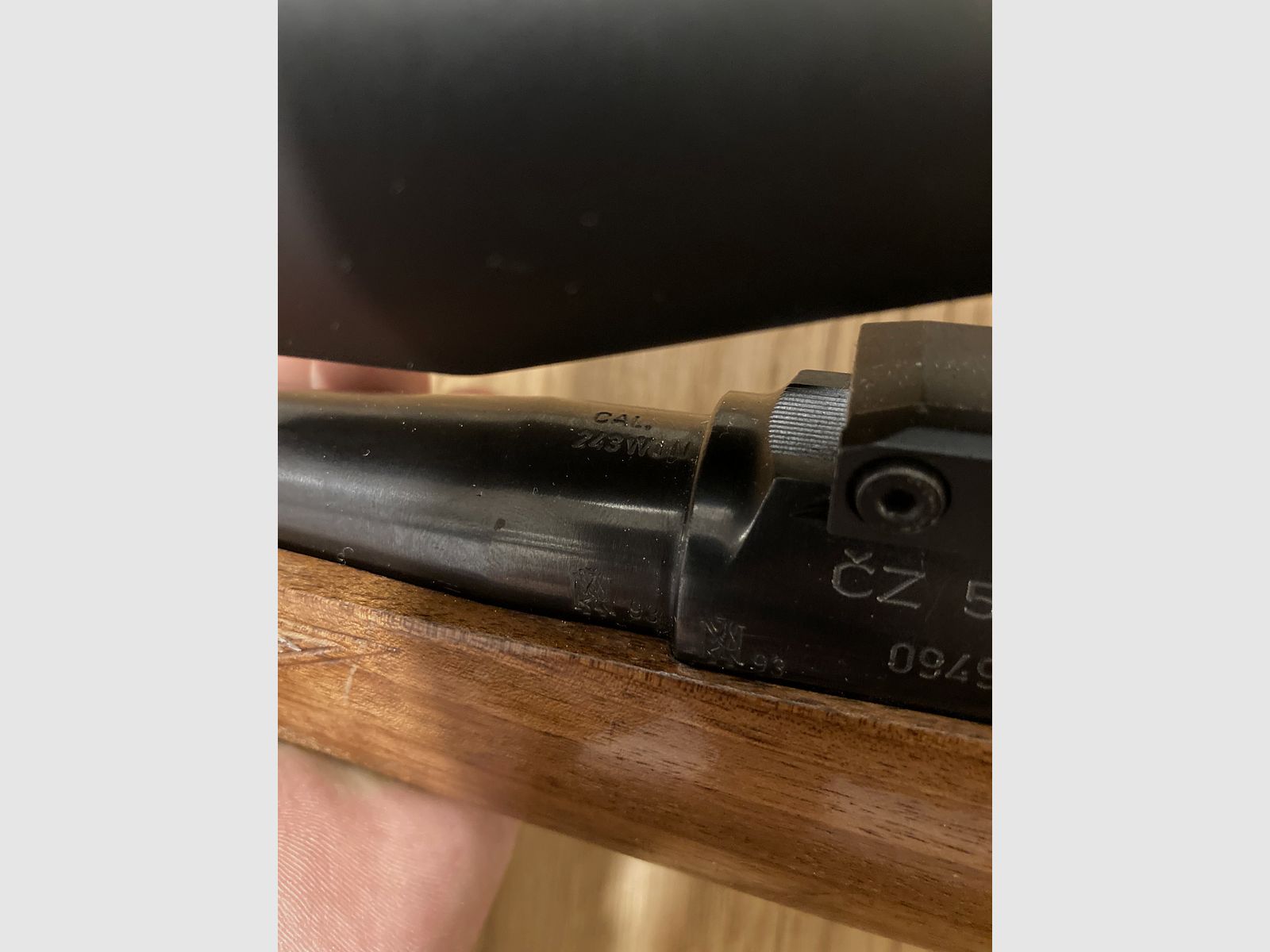 Cz 537 caliber 243Win roe deer rifle