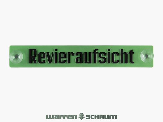 Fritzmann Hinweisschild - Revieraufsicht