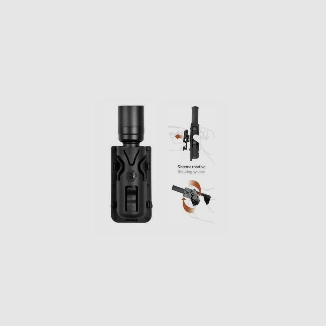 UNIVERSAL BATTERY HOLDER VEGA HOLSTER 8VP61 – BLACK –, image 1 of 2