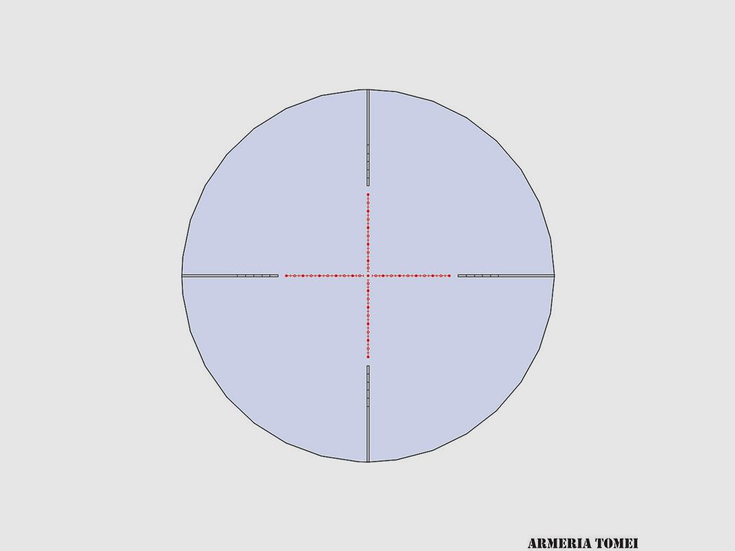 OPTIEK – KONUS – DIABLO 6x-24×50 (EXCLUSIVE 1/2 MIL-DOT RETICLE), afbeelding 2 van 2