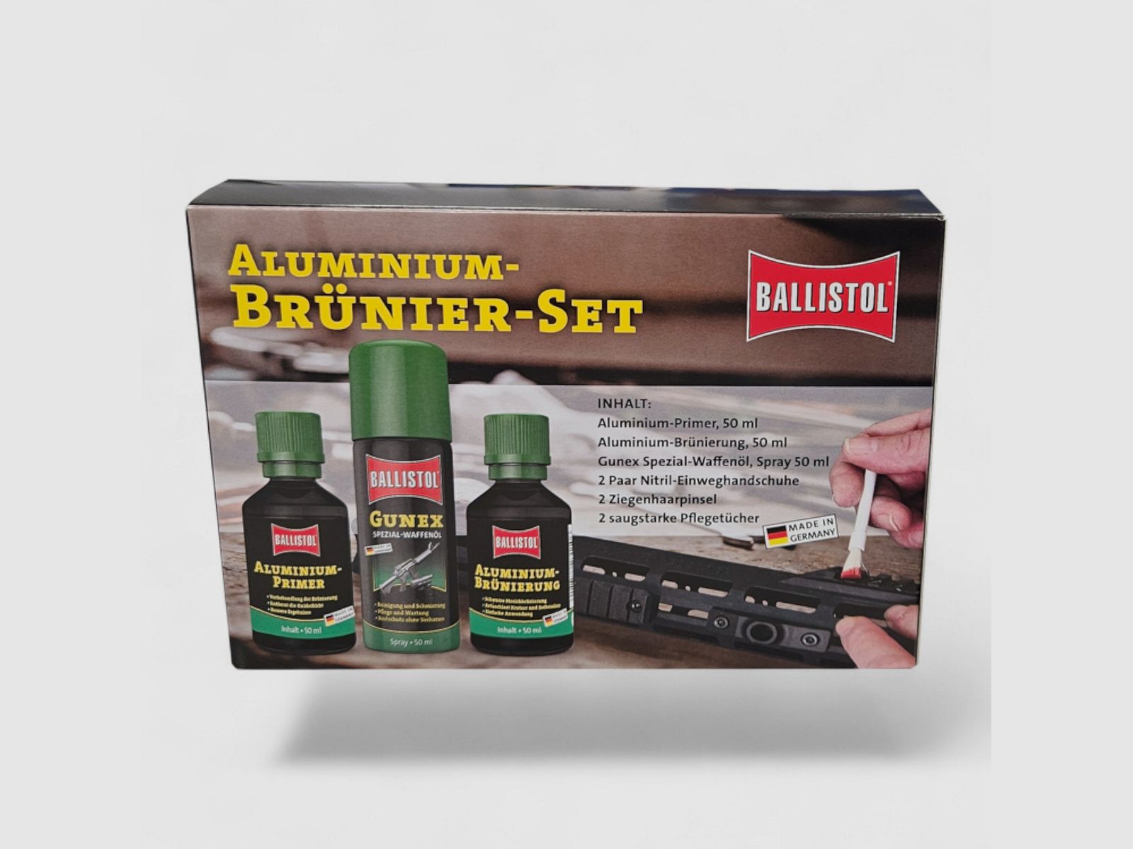 Ballistol Aluminium Bruneerset