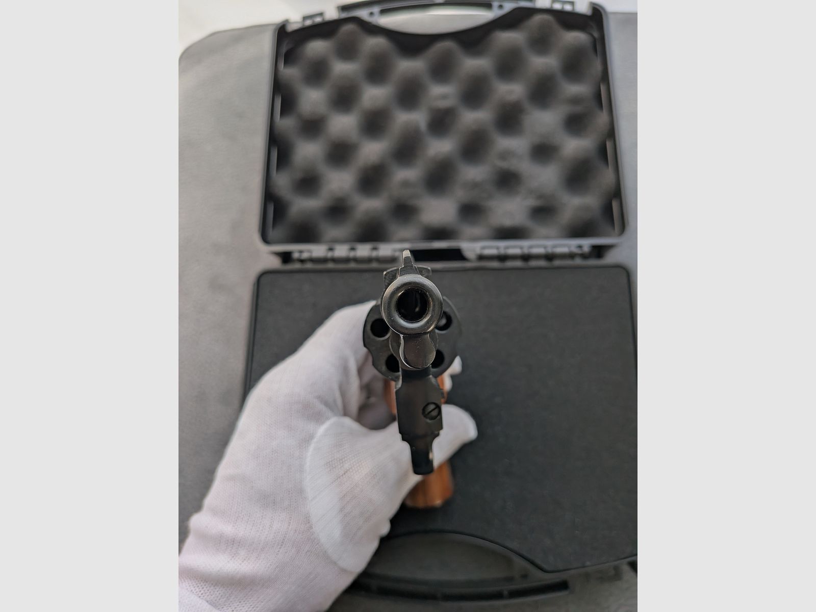 ME 38 Marshal - Révolver - PTB 203/2 - 9mm Knall - Poignée en bois - SSW