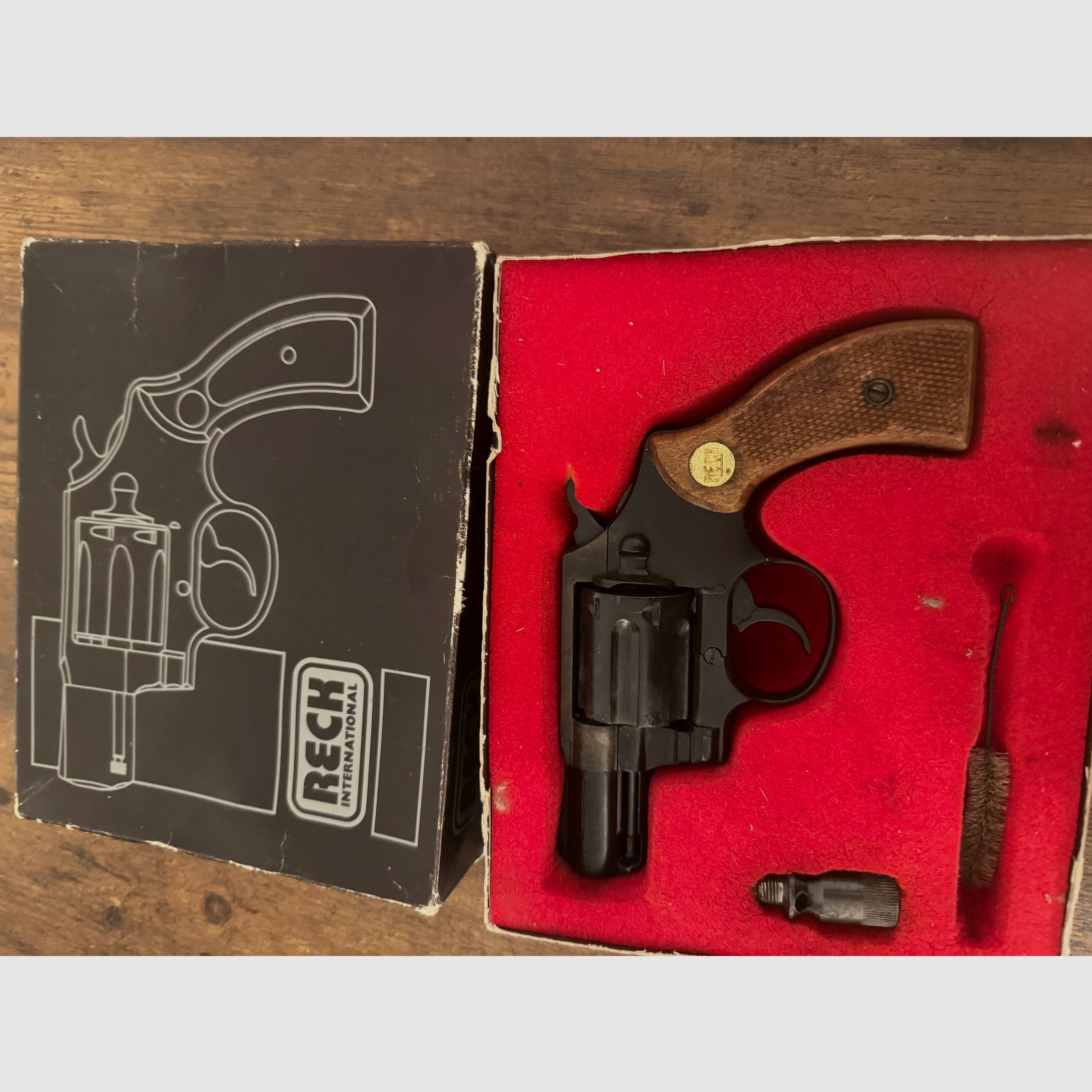 Reck Cobra objet de collection avec boîte d'origine 6 coups