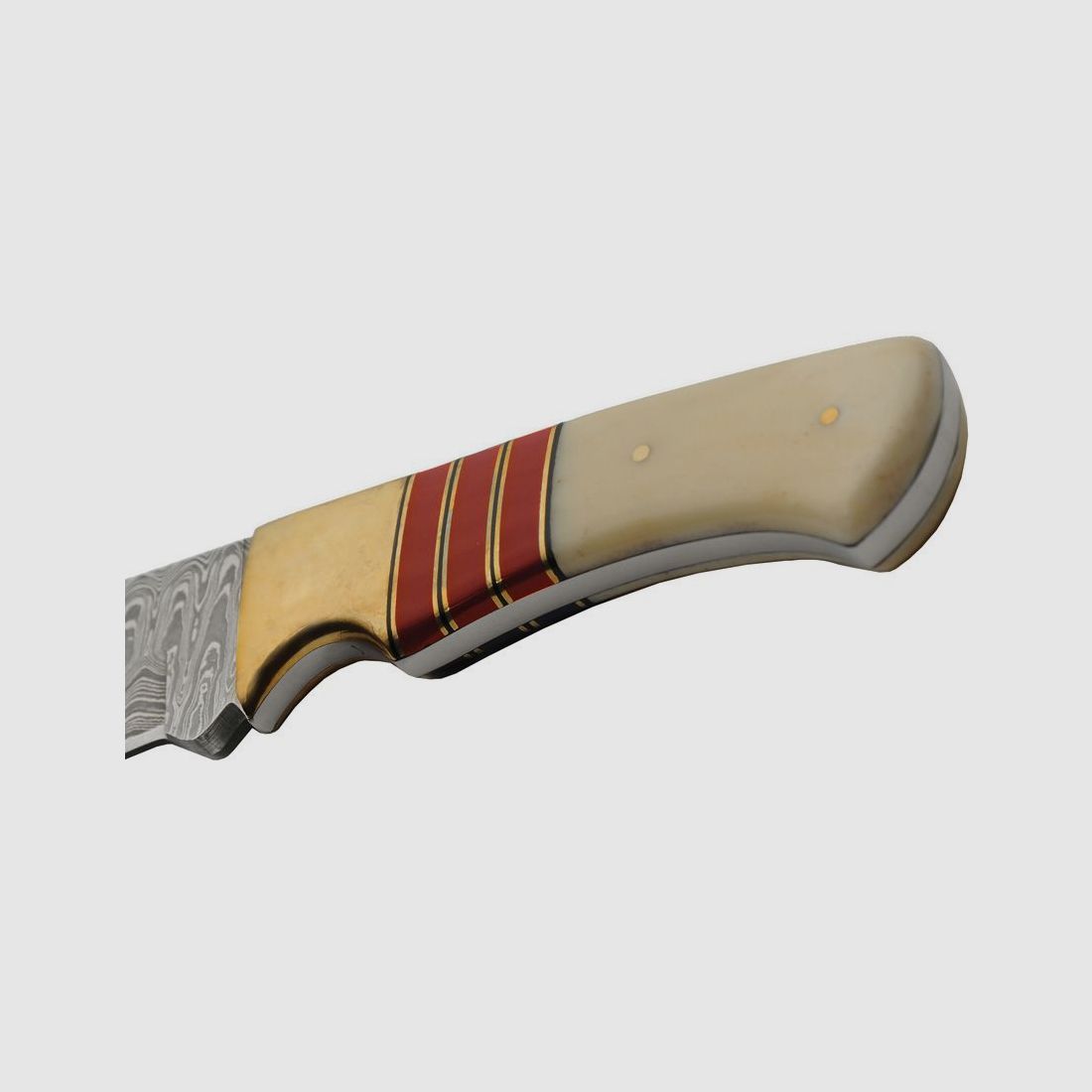 Admiral Damast Messer, Knochen Rot | 97091