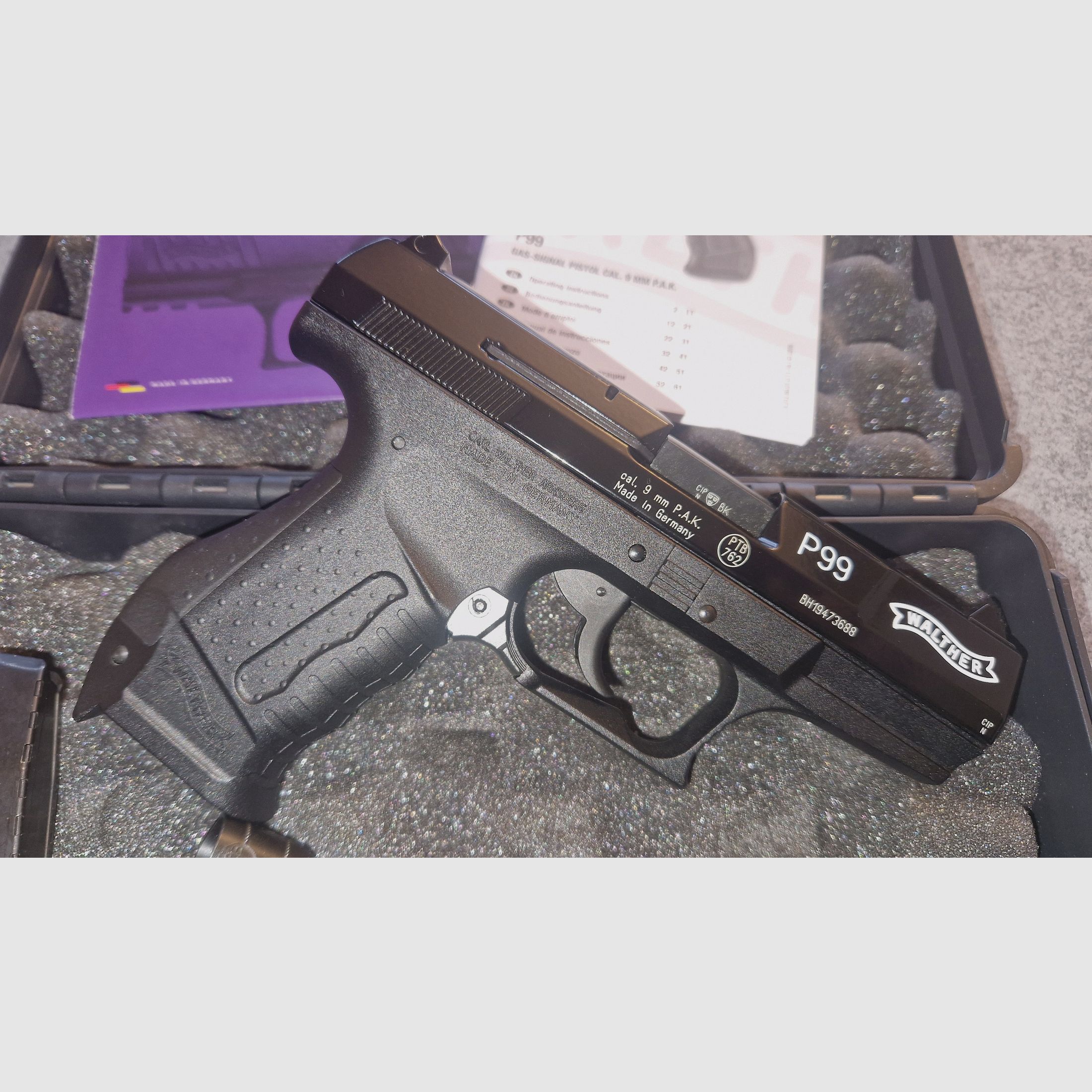 Walther P99 Pistolet alarmowy 9 mm P.A.K. Edycja specjalna