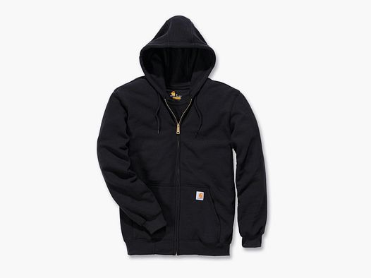 Carhartt Midweight Hooded Zip Front Sweatshirt Heather Grey XL