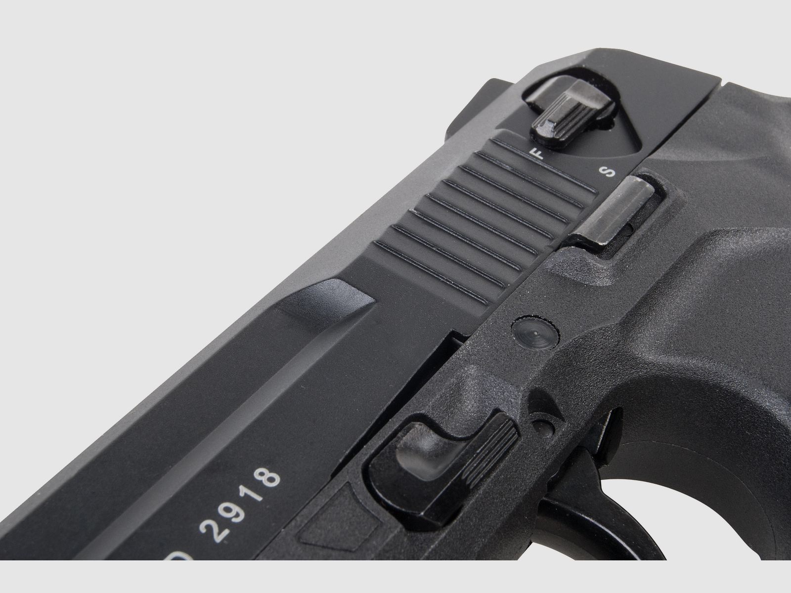 Zoraki 2918 Kal.9mm P.A.K. - Black für 18 Schuss