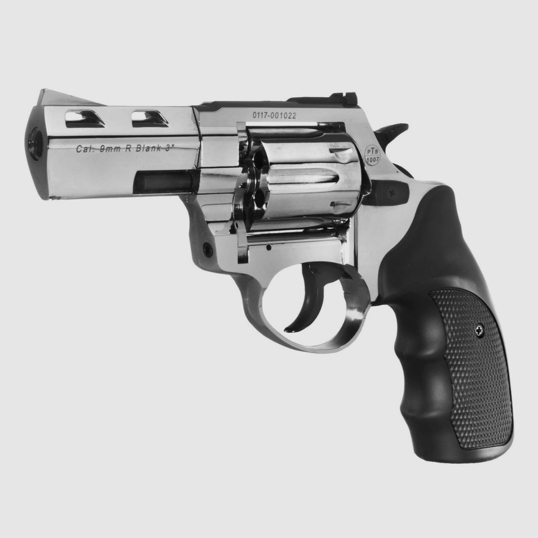 Zoraki Schreckschussrevolver verchromt 3Zoll Kaliber 9mm RK 