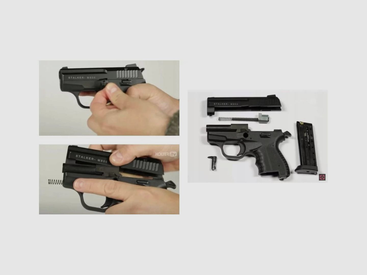 Pistolet à blanc STALKER M906 noir cal. .22 Long (M906MBP), image 17 sur 17