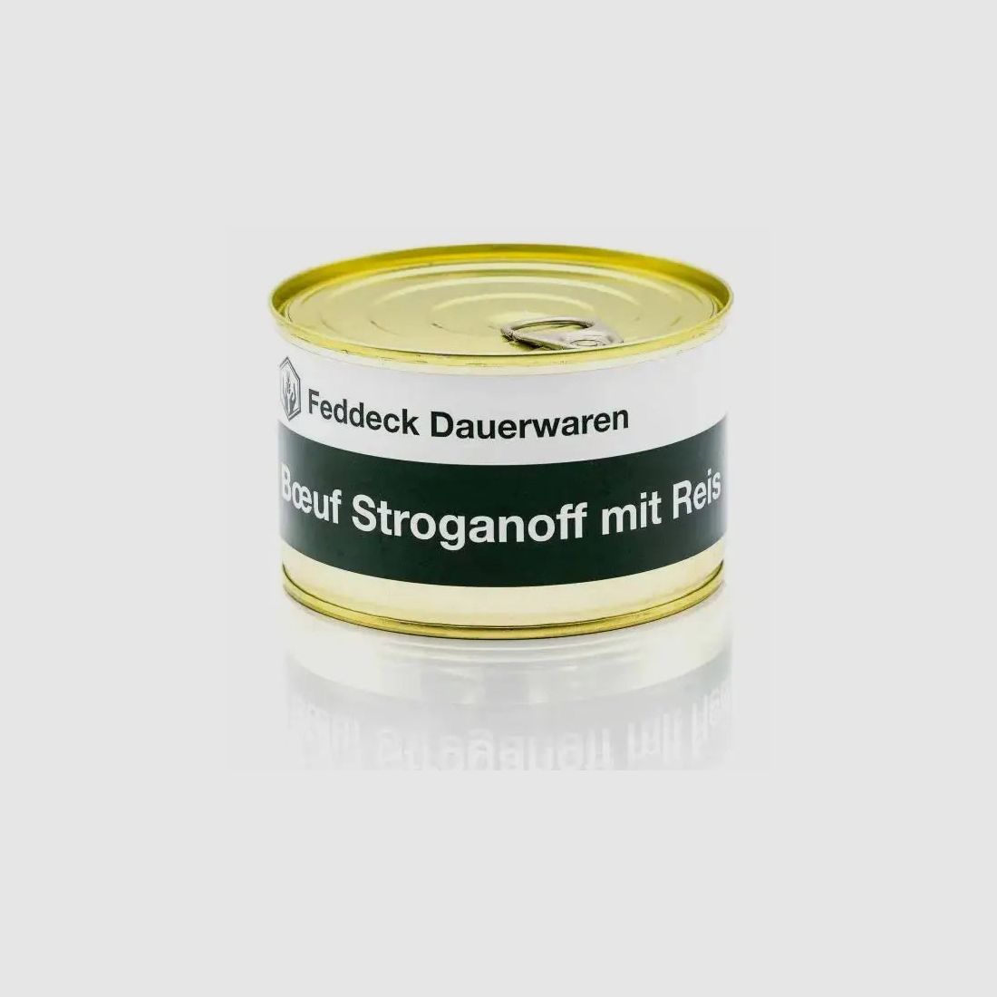 Feddeck Dauerwaren Feddeck Dauerwaren Fertiggericht Dose Boeuf Stroganoff mit Reis 400 g