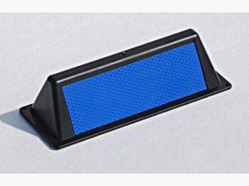 Wildwarnreflektor in blau