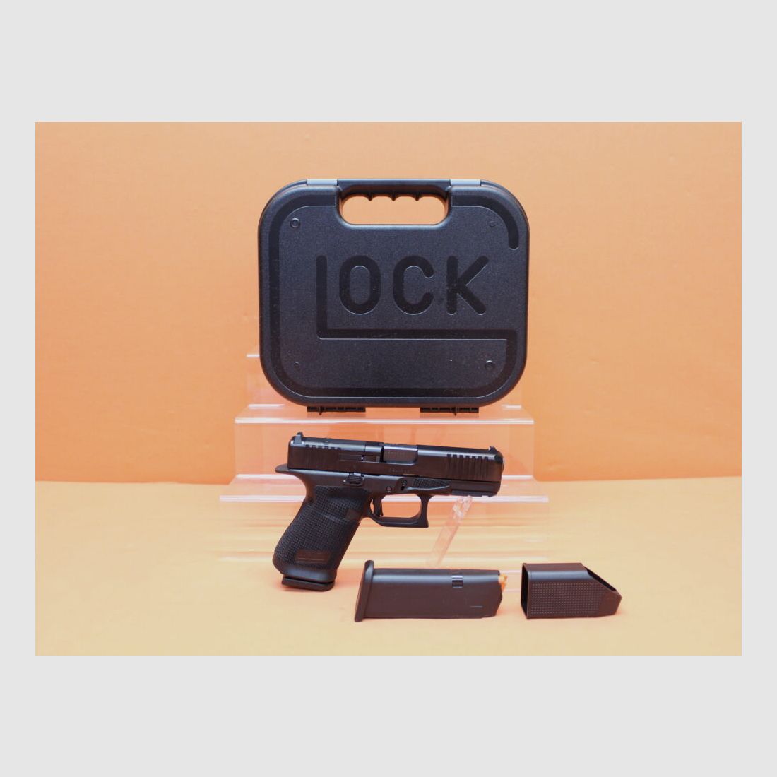 Glock Ha.Pistole 9mmLuger Glock19 Gen6 OR FS 102mm Lauf Optic Ready System f. Red Dot Sight (9mmPara)