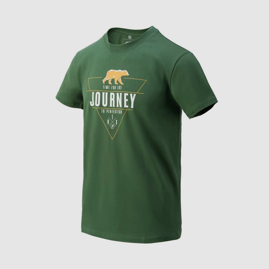 HELIKON-TEX T-SHIRT 'JOURNEY TO PERFECTION' MONSTERA GREEN