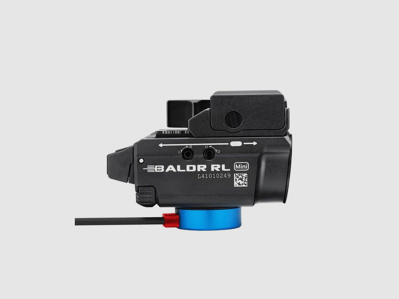 Olight® BALDR RL Mini 600 lumen laser rosso nero, immagine 3 di 20