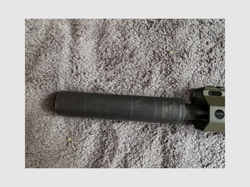 Oberland Arms AR 15 233 Rem / A-TEC, AR 30-4 Schalldämpfer/ Steiner Ranger 4 3-12x56mm