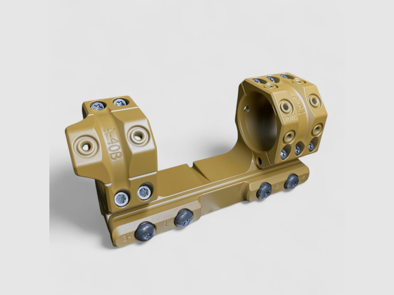 Spuhr 34 H38mm 20.6MOA block mount Gen3 Coyote