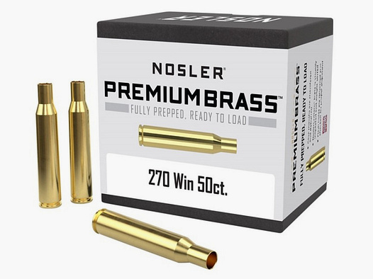 .270 Winchester Nosler Hülsen 50 Stück