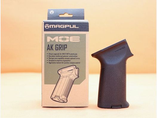 Magpul Kalashnikov AKM: Pistol grip Magpul MOE (MAG523-BLK) Polymer Black (Magpul Original Equipment)