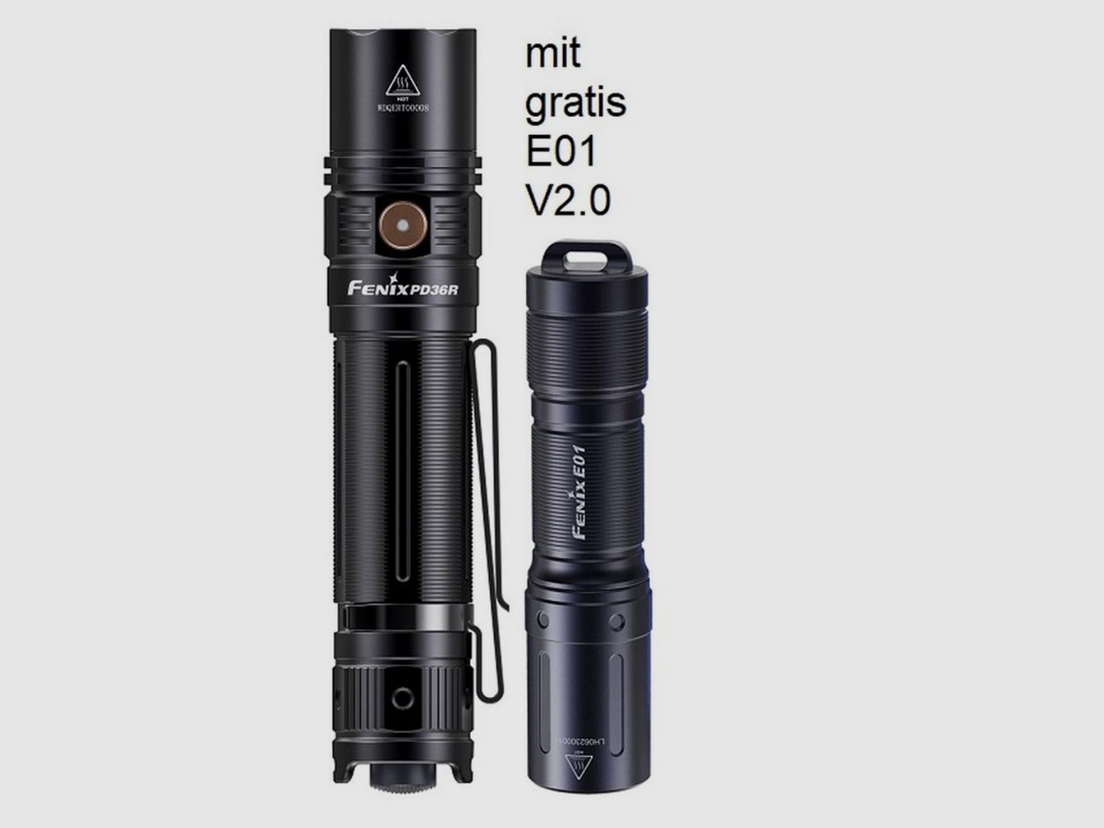 Latarka LED Fenix FEPD36R PD36R z portem USB + E01 V2.0