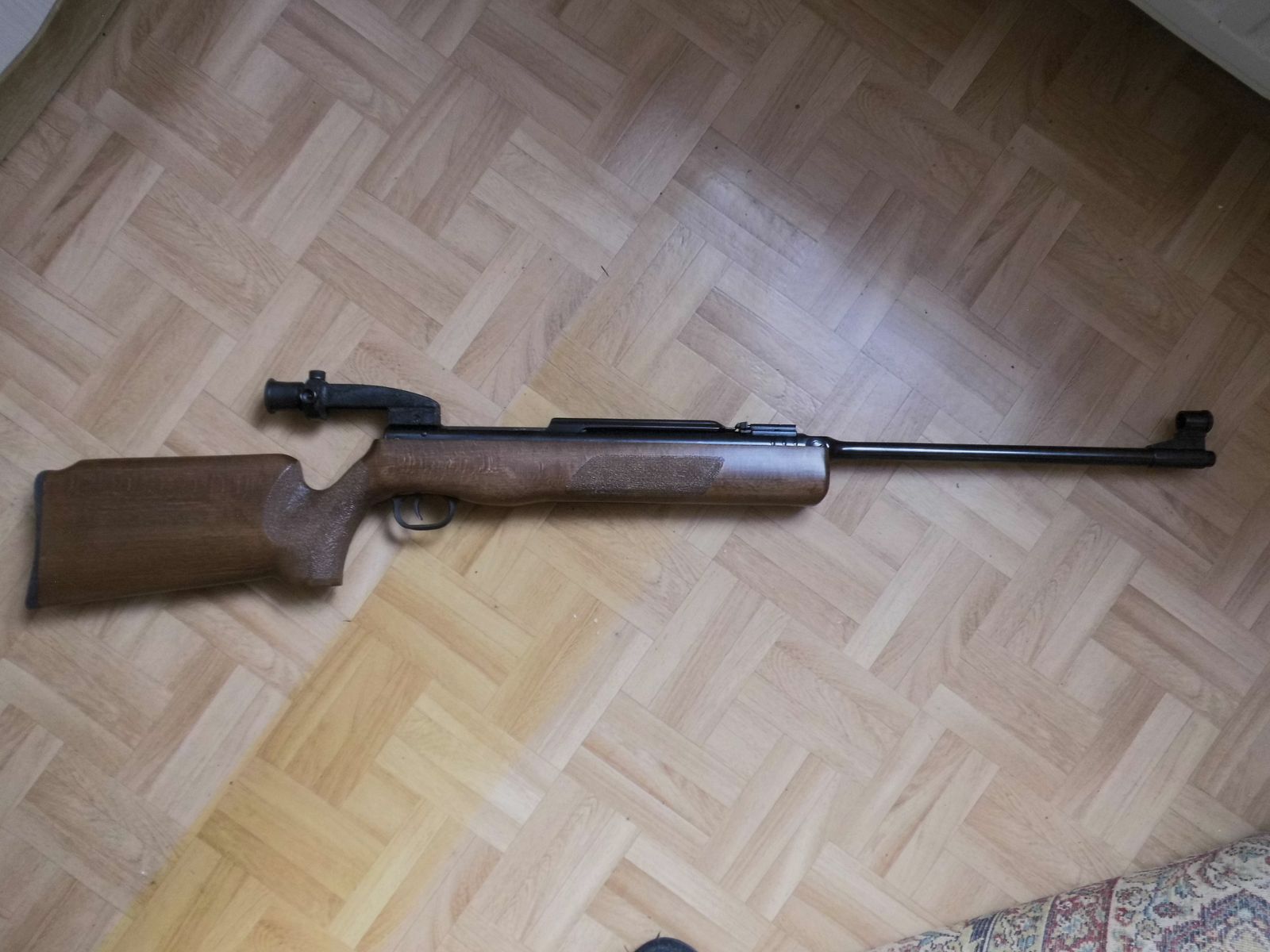 Air rifle Haenel Model IV/M underlever cocking, image 2 of 4