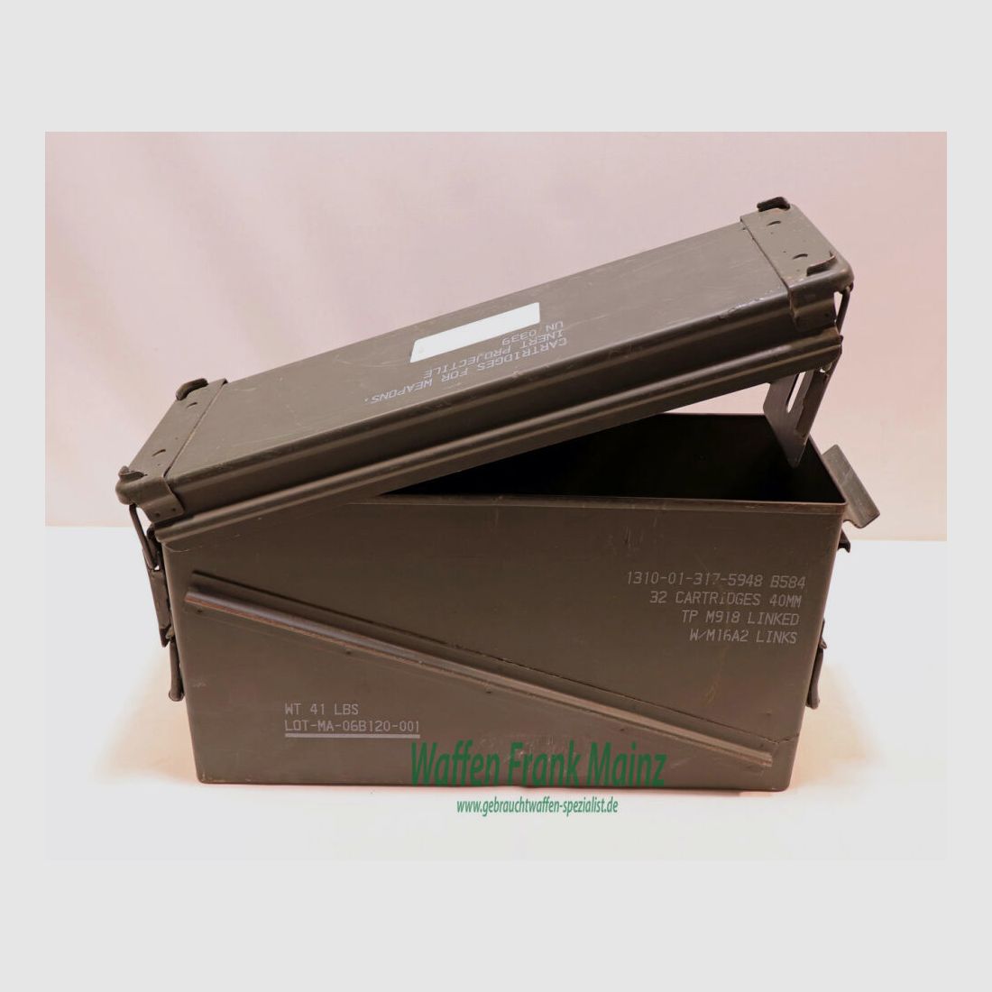 USA, Various Military Ammunition Box