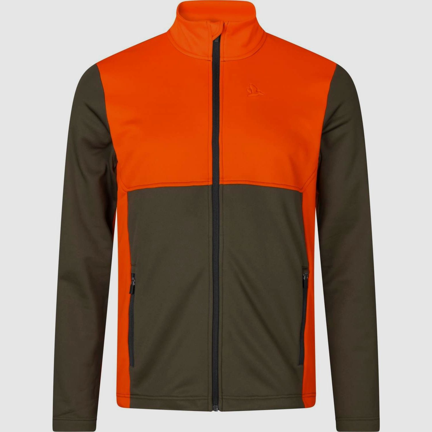 Chaqueta de Forro Polar Seeland Elliot Verde Naranja
