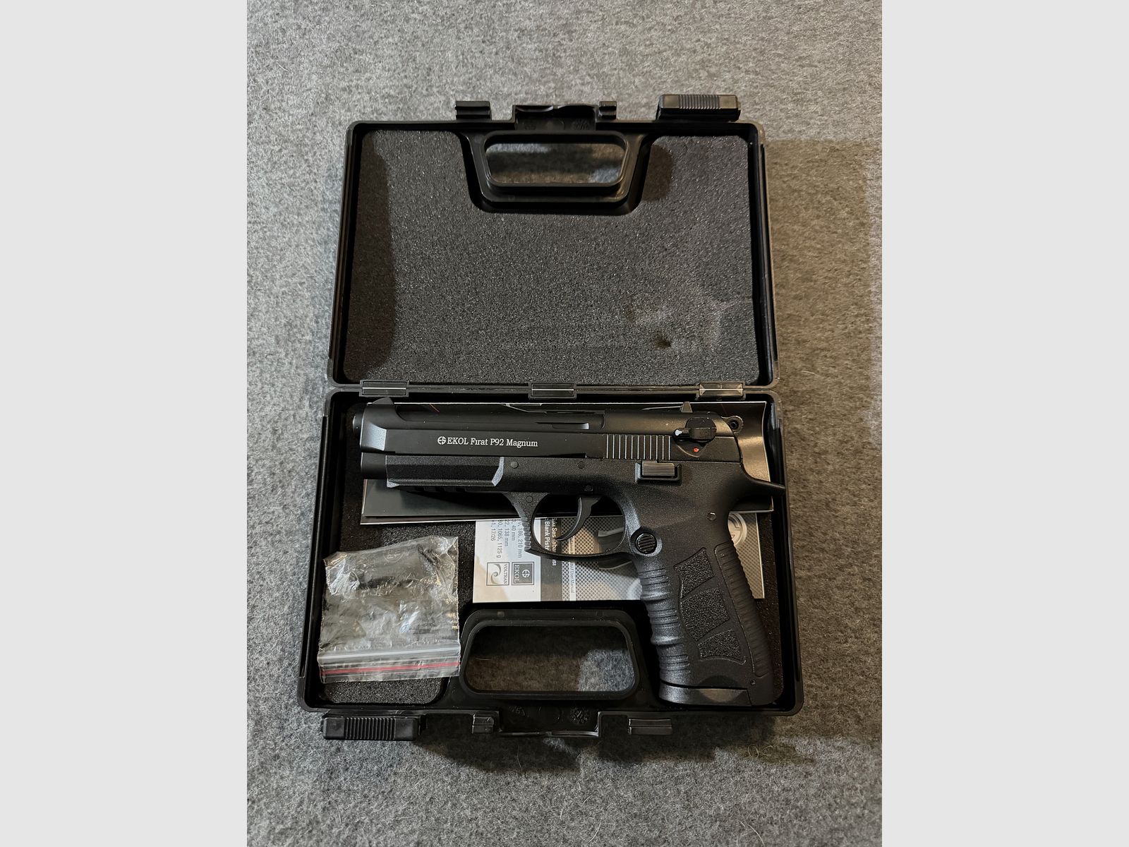 Ekol Firat P92 Schwarz (NEU) - Inklusive Versand