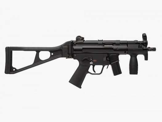 Heckler & Koch SP5K PDW mit Klappschaft und Vordergriff