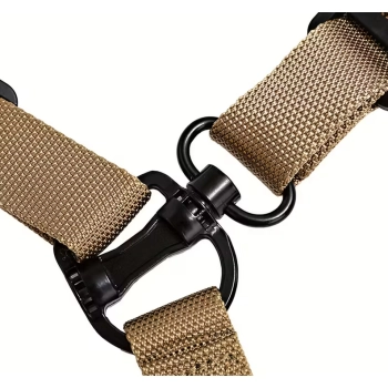 Tactical QD rifle sling, one- or two-point, image 3 of 6