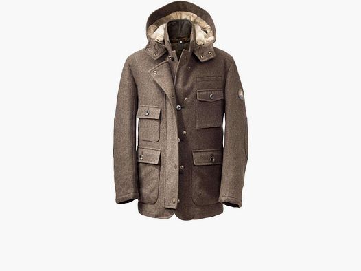 Chaqueta de caza Ernst con nutria