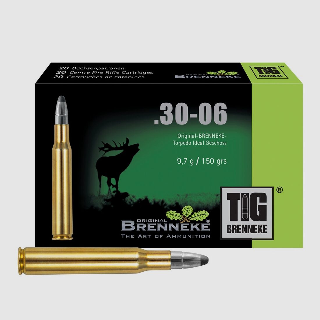 Brenneke .30-06 Spr. TIG 9.7g/150grs.