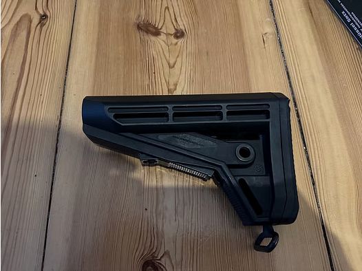 Original OA Oberland Arms AR15 AR 15 M4-Stock / Schubschaft / Schaft, inkl. Buttplate schwarz