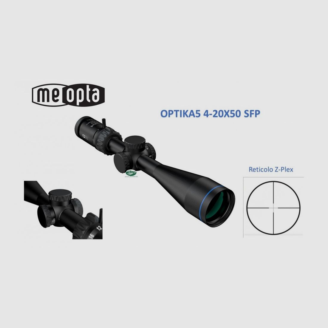 MEOPTA MEOPRO OPTIKA 5 4-20x50 SFP Ret.Z-Plex